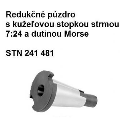 Upínač SK50 MK3 redukcia ČSN 24 1481