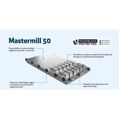 Magnet Mastermill 50 420x600 48 pólov nerez Walmag