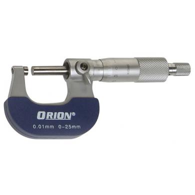 Mikrometer 0-25 / 0,01 DIN 863 strmeňový analógový ORION
