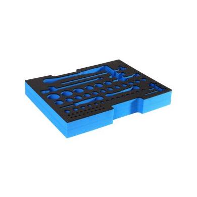 Organizér penový 26x34,5x3 cm modrý