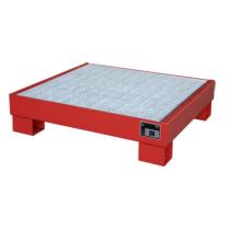 Vaňa záchytná 800x900x220 mm na 4 sudy 60 l oceľová ZN