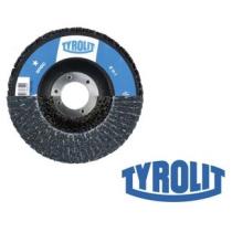 Lamelový kotúč T27A 115x22,23 šikmý ZA40-325 zirkónkorund Basic Tyrolit 2in1