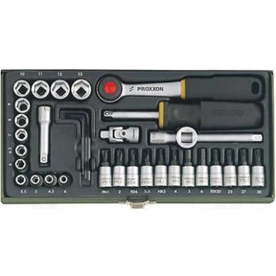 Sada kľúčov 1/4" 36 ks PROXXON
