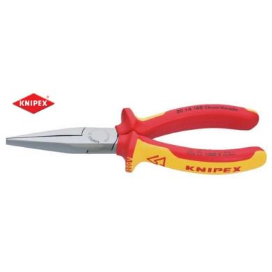 Kliešte 160 mm dlhé ploché čeľuste Knipex 30 16 160
