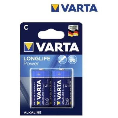 Batéria alkalická typ 1,5V 2ks AlMn Baby C VARTA LONGLIFE POWER Batéria alkalická typ 1,5V 2ks AlMn Baby C VARTA LONGLIFE POWER