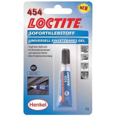 LOCTITE 454 3g sekundové lepidlo