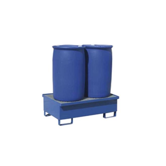 Vaňa záchytná 1200x800x250 mm 220 l oceľová lakovaná s roštom