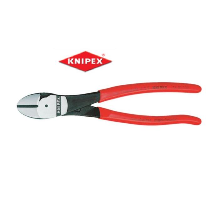 Kliešte 180 štipacie bočné leštená hlava Knipex 74 01 180