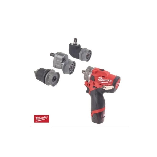 Skrutkovač AKU rázový M12FPDXKIT-202X MILWAUKEE