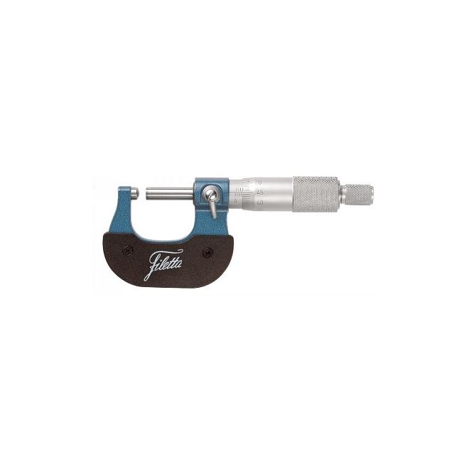 Mikrometer 0-25 mm analógový s guľovými meracími plochami SCHUT
