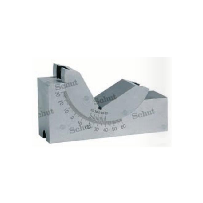 V blok 75x25x32,5, nastaviteľný 0°-60° a 0°-15° SCHUT
