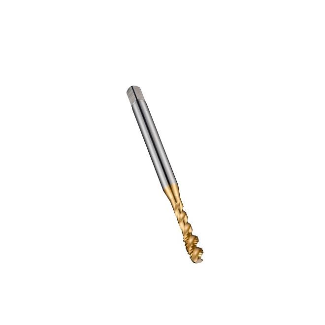 Závitník M12 6H HSSE strojný špirálová drážka DIN 371 TiN EX00TINM12