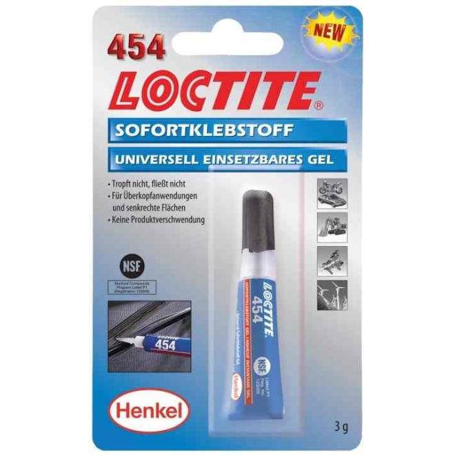 LOCTITE 454 3g sekundové lepidlo