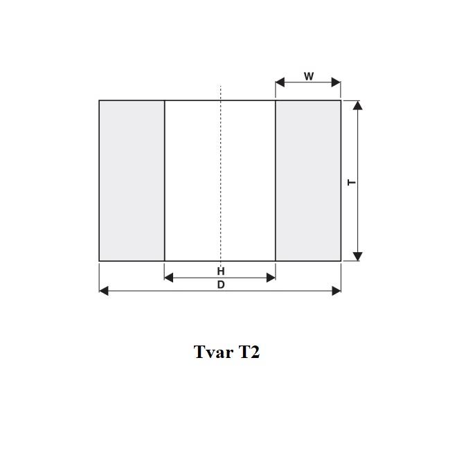 Brúsny kotúč T2 350x100x270 49C 120 J 10 V Carborundum 44136 3567.00